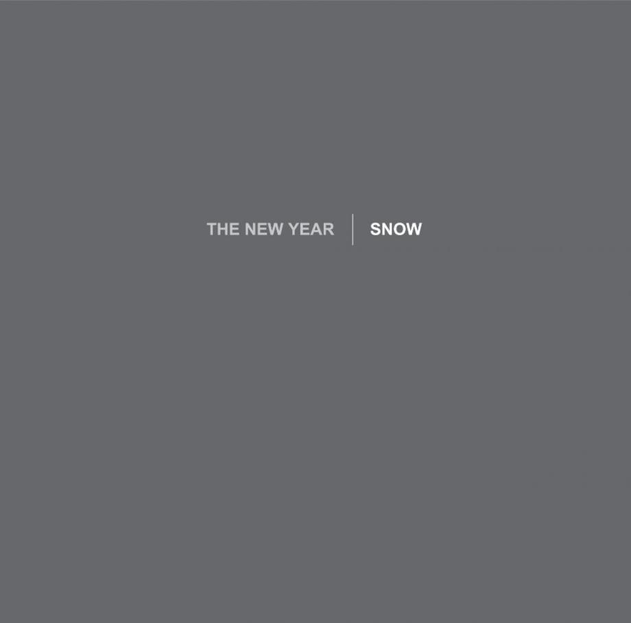 The New Year - "Snow" Cover